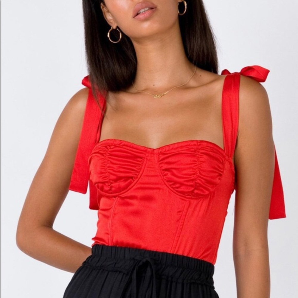 Lioness Boo’d up corset top Small NWT